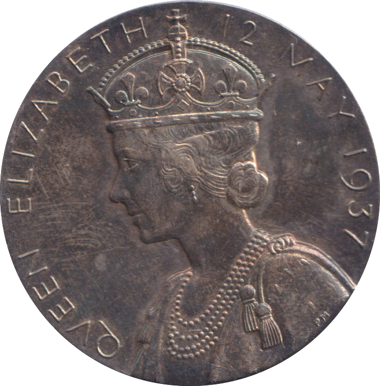 1937 SILVER MEDALLION GEORGE VI