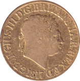 1817 GOLD SOVEREIGN ( FINE )
