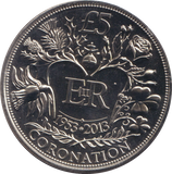 2013 £5 POUND 60 YEAR CORONATION ANNIVERSARY COIN