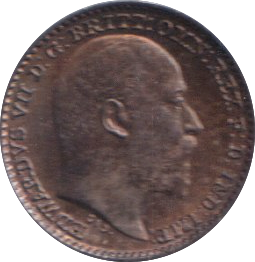 1904 MAUNDY ONE PENNY ( UNC )
