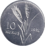 1976 TURKEY 10 KURUNS