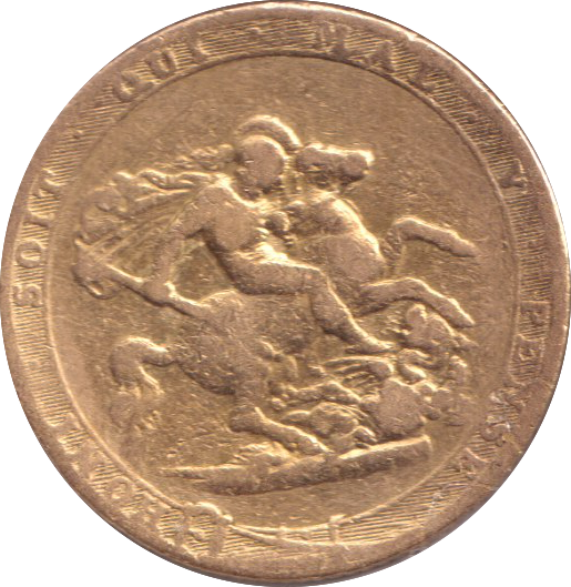 1817 GOLD SOVEREIGN ( FINE )
