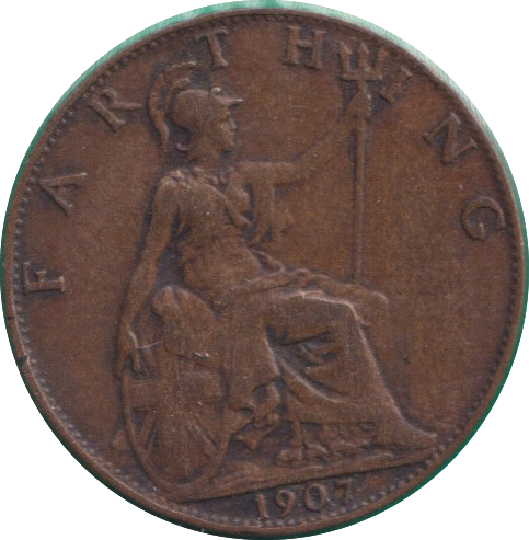 1907 FARTHING ( GF )