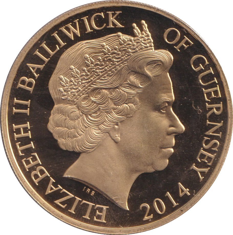 2014 FIFTY PENCE CONCORDE GUERNSEY