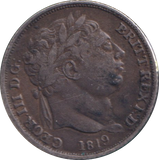 1819 SIX PENCE ( GF )