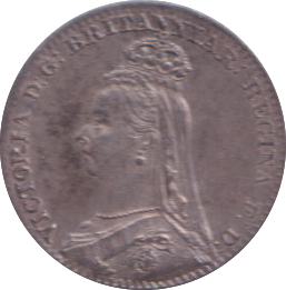 1891 MAUNDY ONE PENNY ( UNC )