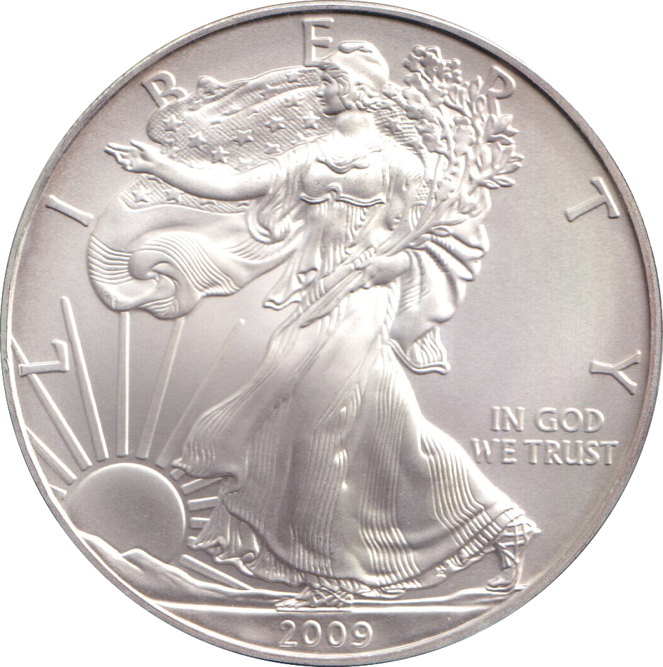 2009 SILVER DOLLAR USA