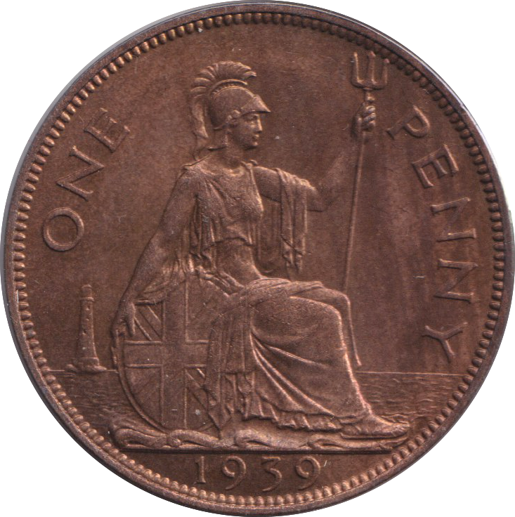1939 PENNY ( UNC )