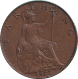 1922 FARTHING ( VF )