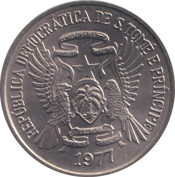 1977 10 DOBRAS SAO TOME PRINCIPE