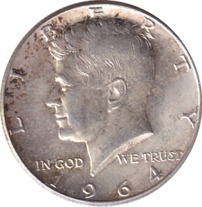 1964 SILVER HALF DOLLAR USA