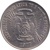 1977 20 DOBRAS SAO TOME PRINCIPE