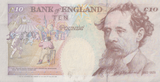 TEN POUNDS BANKNOTE KENTFIELD REF £10-41 ( AUNC )