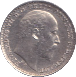1907 MAUNDY ONE PENNY ( UNC )