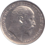 1907 MAUNDY ONE PENNY ( UNC )