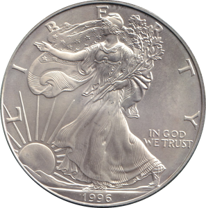 1996 SILVER DOLLAR USA