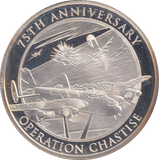 2018 SILVER PROOF FIVE POUNDS OPERATION CHASTISE