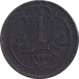 1902 ONE MARK GERMANY