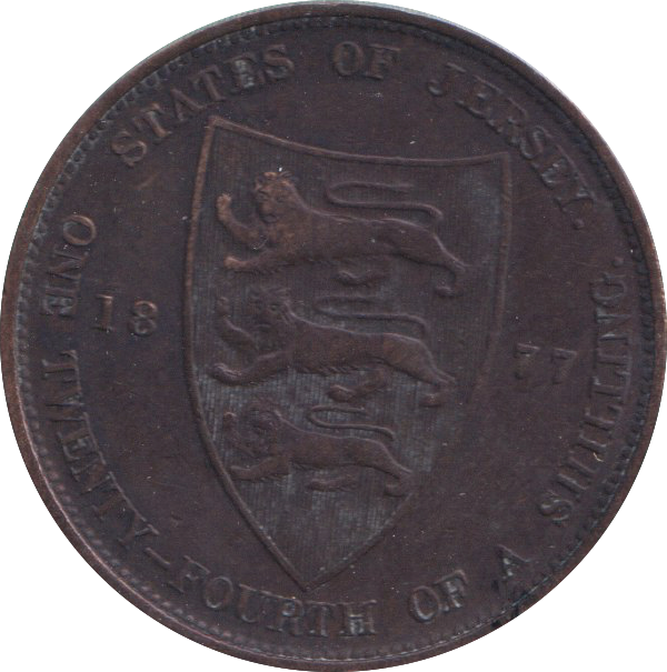 1877 1/24 SHILLING JERSEY