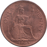 1965 PENNY ( UNC )