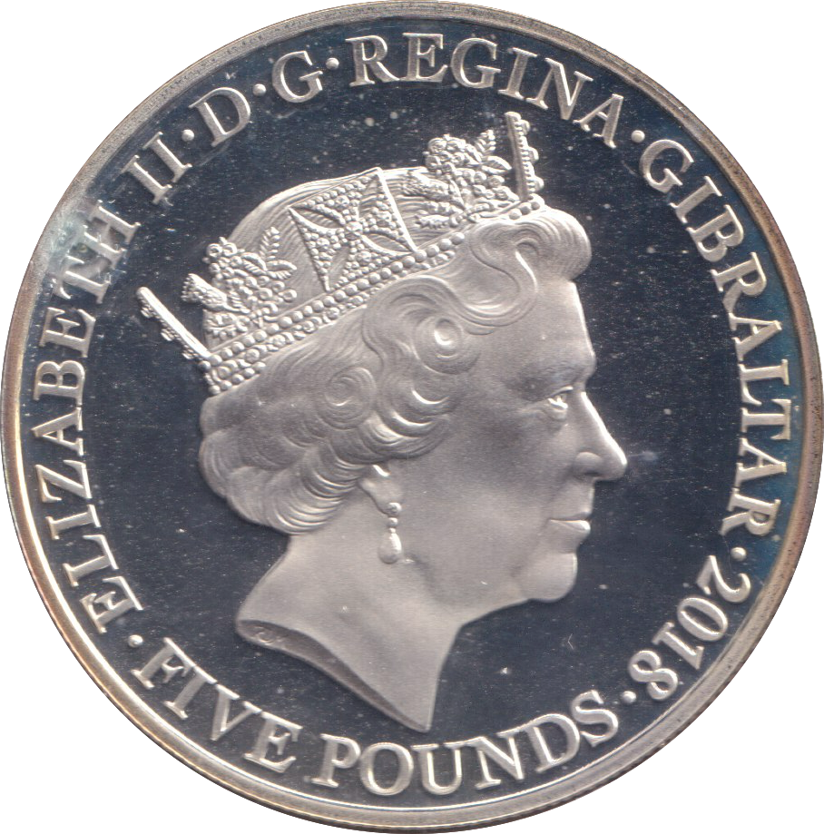 2018 SILVER PROOF FIVE POUNDS OPERATION CHASTISE