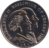2011 FIVE POUNDS LIFETIME OF SERVICE BAILWICK OF JERSEY