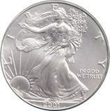 2001 SILVER DOLLAR USA