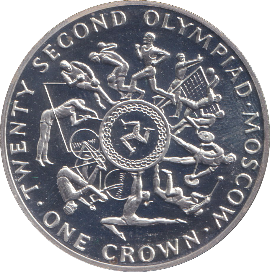 1980 ONE CROWN ISLE OF MAN