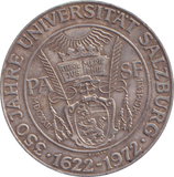 1972 SILVER 50 SCHILLING AUSTRIA