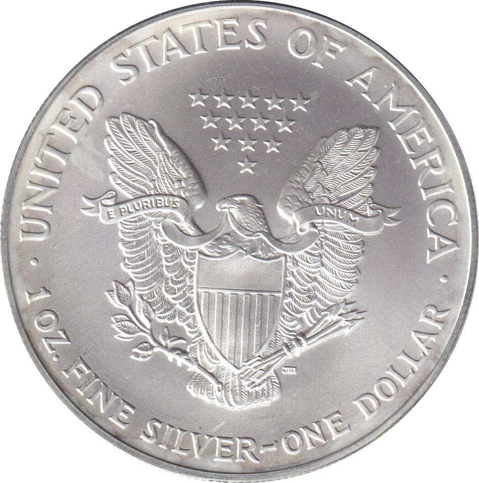 2001 SILVER DOLLAR USA