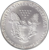 2001 SILVER DOLLAR USA