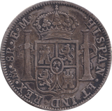 1794 SILVER 8 REALES SPANISH COLONY MEXICO