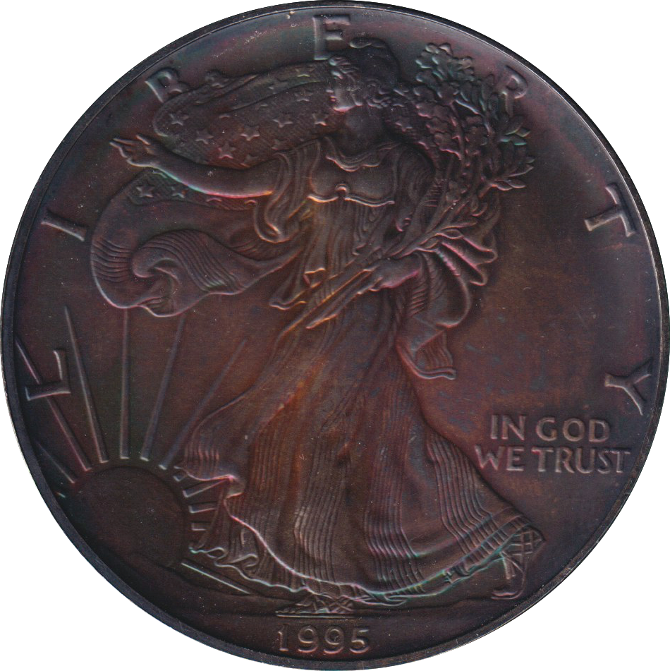 1995 SILVER LIBERTY DOLLAR USA