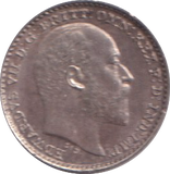 1905 MAUNDY ONE PENNY ( UNC )