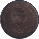 1799 HALF PENNY ( GVF )
