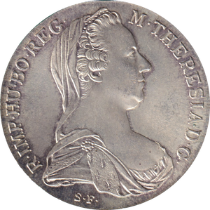 1780 SILVER THALER AUSTRIA