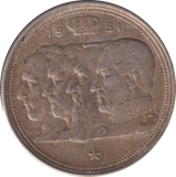 1951 SILVER 100 FRANC BELGIUM