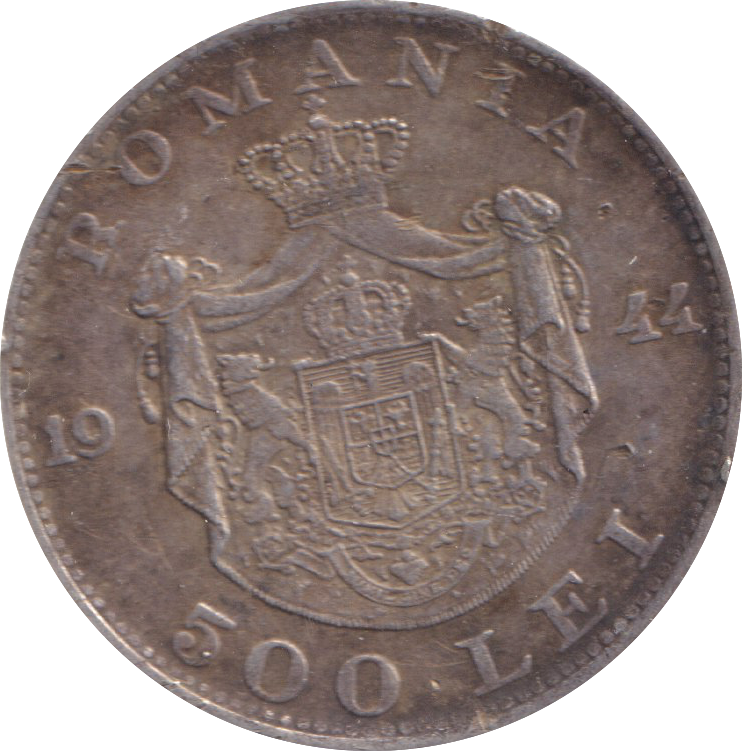 1944 SILVER 500 LEI ROMANIA
