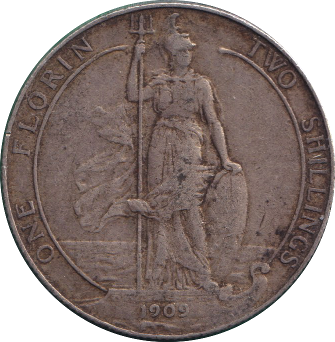 1909 FLORIN ( FINE )
