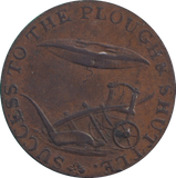 1794 HALFPENNY TOKEN NORWICH PLOUGH
