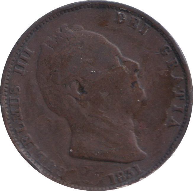 1831 HALFPENNY ( NF )
