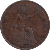 1932 PENNY ( VF )