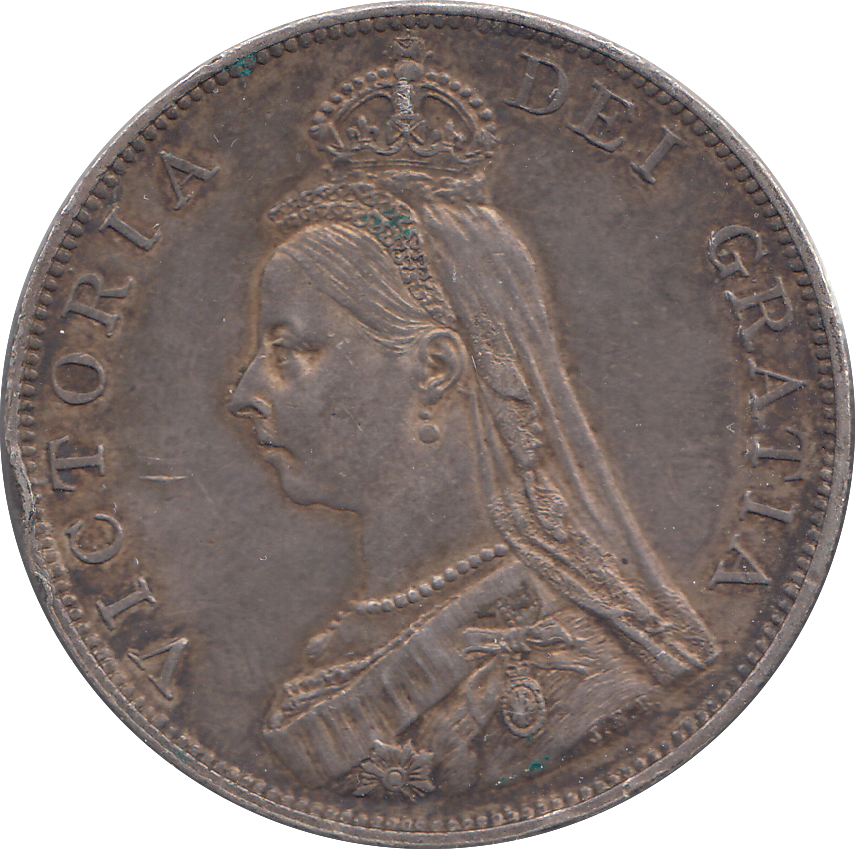 1889 DOUBLE FLORIN ( EF )