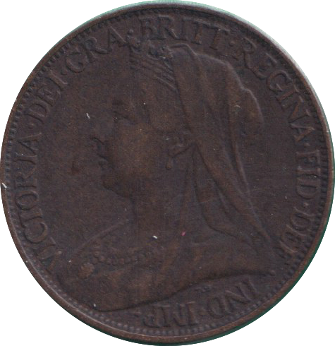 1896 FARTHING ( GF )
