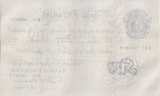 1952 WHITE FIVE POUND NOTE APRIL 18 LONDON BANK OF ENGLAND BEALE W£5-46