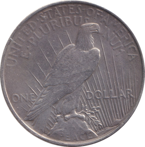 1922 SILVER PEACE DOLLAR USA