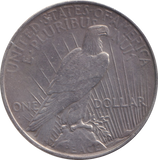 1922 SILVER PEACE DOLLAR USA