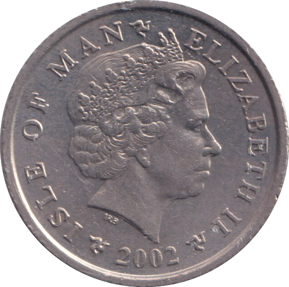 2002 10 PENCE ST GERMANS CATHEDRAL ISLE OF MAN