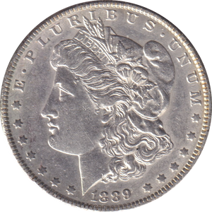 1889 SILVER DOLLAR USA