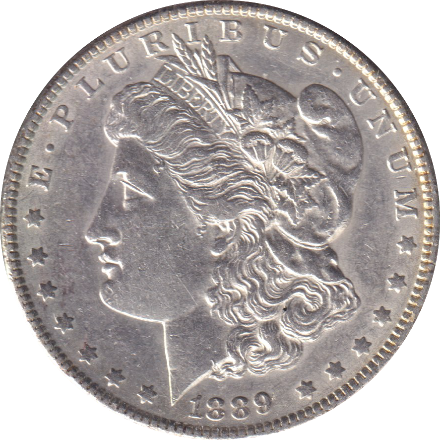 1889 SILVER DOLLAR USA